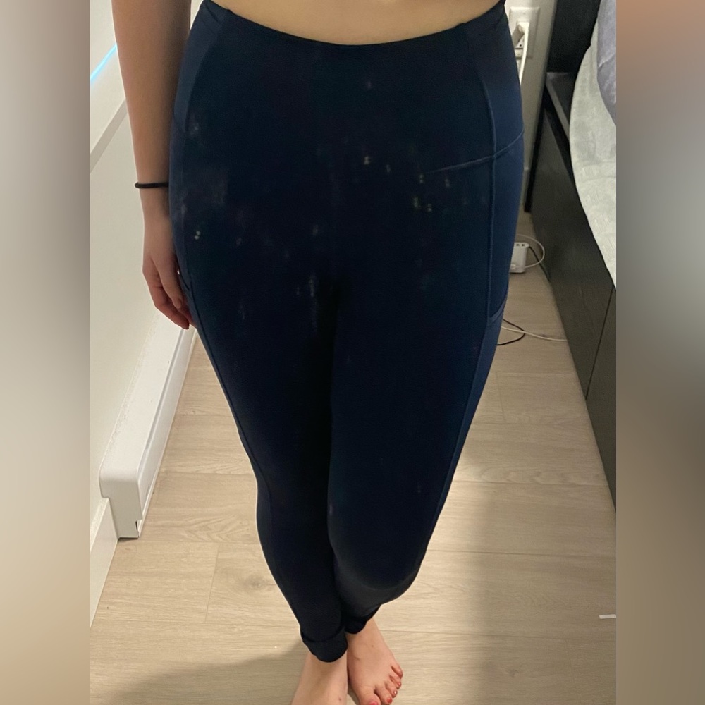Lululemon Navy Leggings Size 4